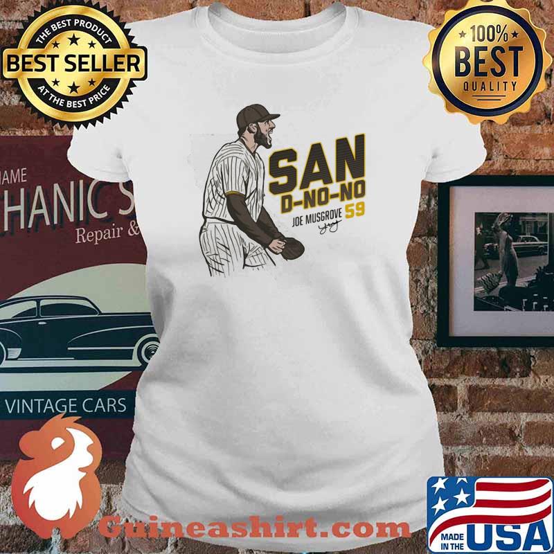 San D No No Joe Musgrove Baseball Player Spotlight Shirt Ladies tee