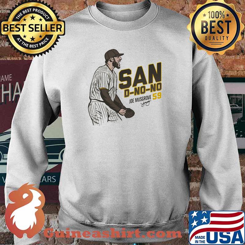 San D No No Joe Musgrove Baseball Player Spotlight Shirt Sweater