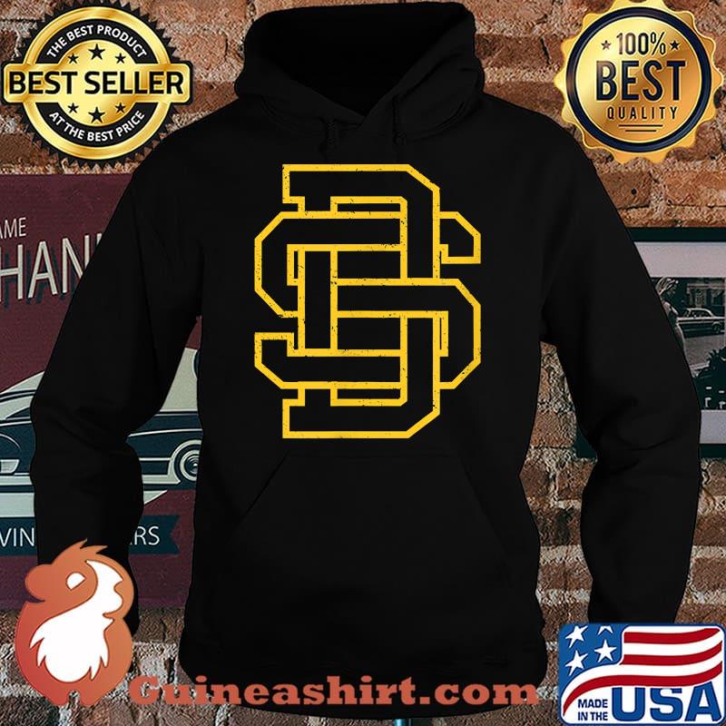 San Diego SD Home Monogram Game Day Padre Shirt Hoodie