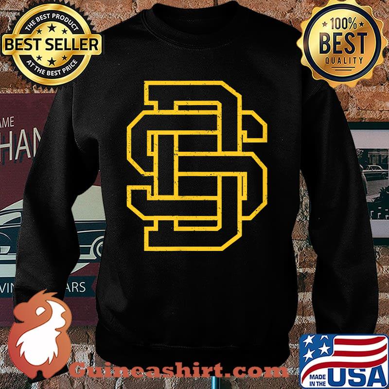 San Diego SD Home Monogram Game Day Padre Shirt Sweater