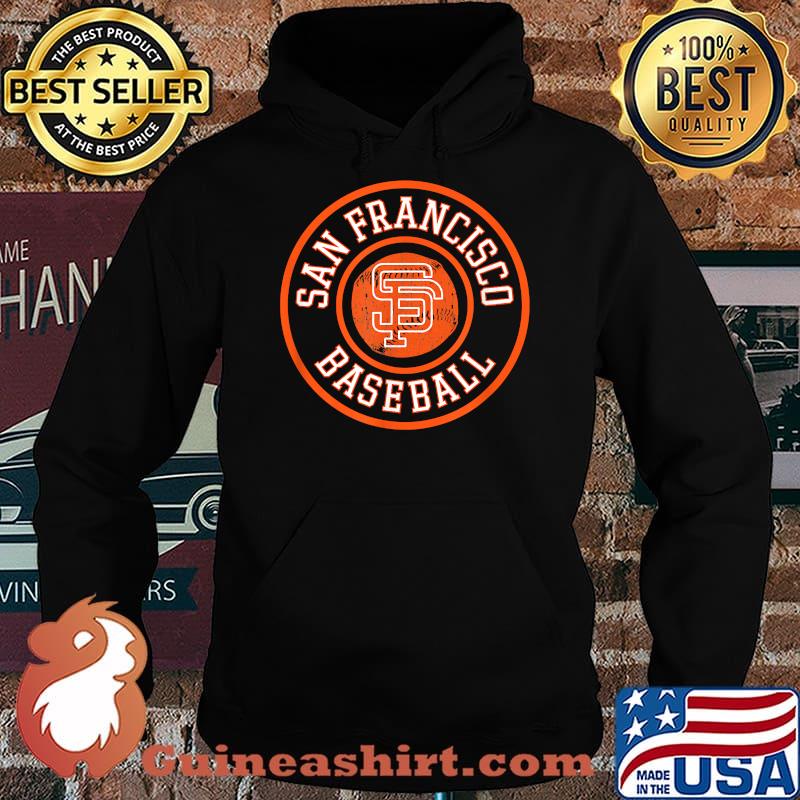 San Francisco Baseball SF The City Badge Giant Shirt Hoodie