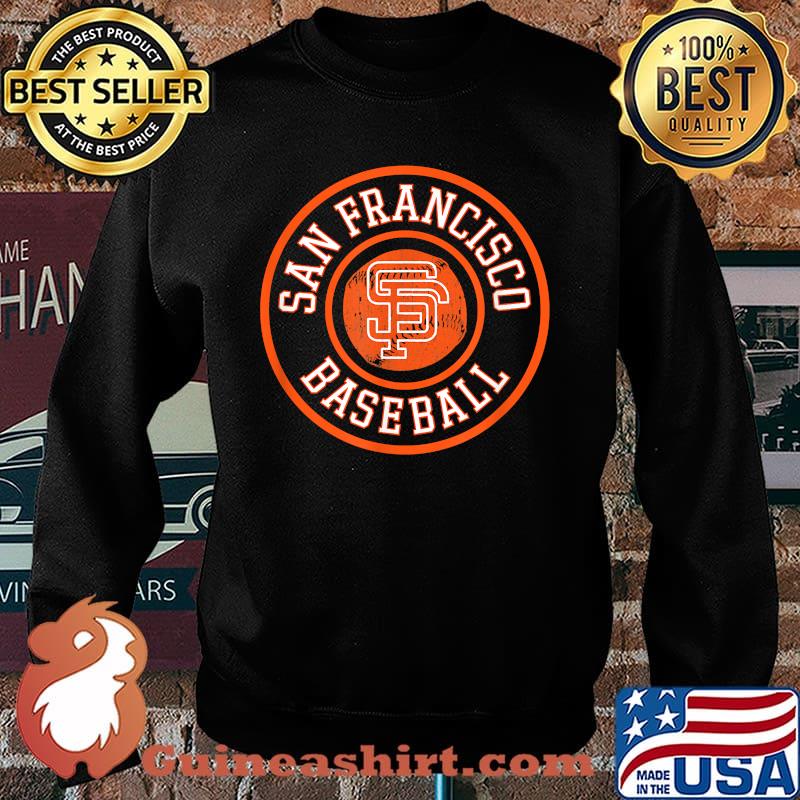San Francisco Baseball SF The City Badge Giant Shirt Sweater