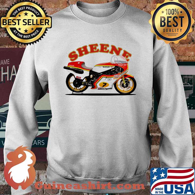 Sheene King Of The Mountain Motorcycle Shirt Sweater