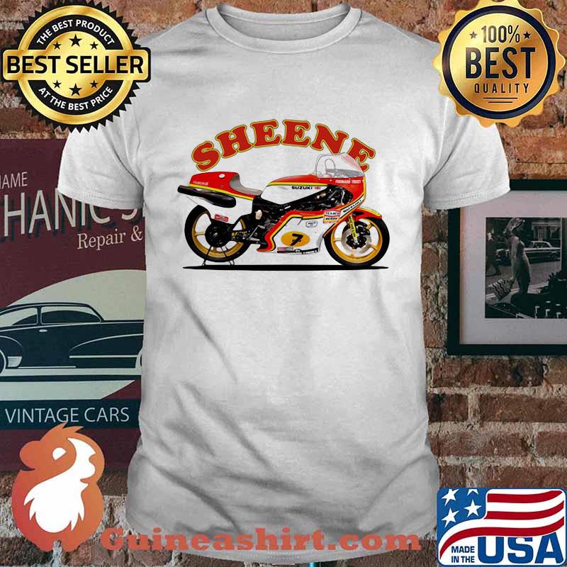 Sheene King Of The Mountain Motorcycle Shirt