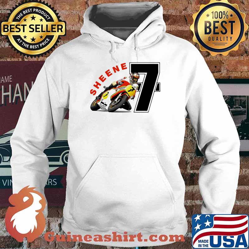 Sheene World Champion King Of The Mountain Motorcycle Shirt Hoodie