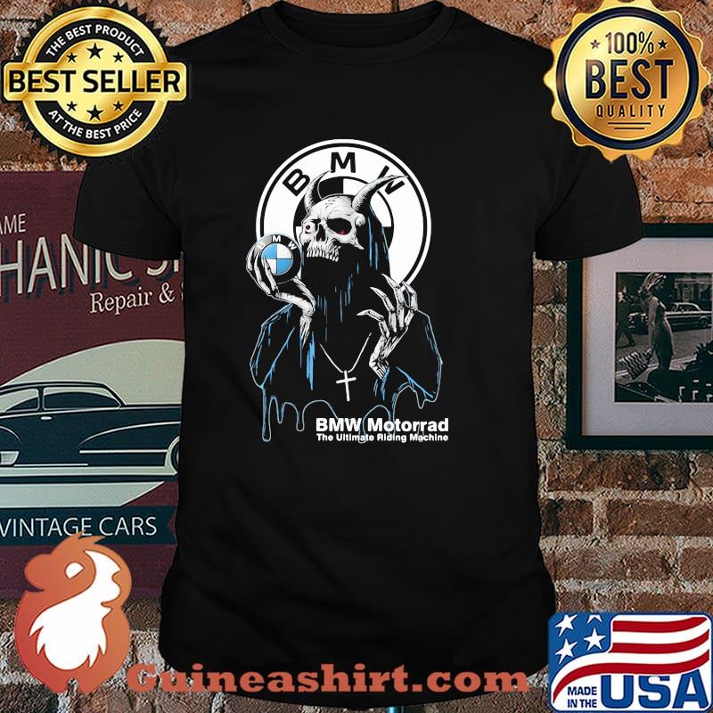 Skull Hold Bmw Motorrad The Ultimate Riding Machine Shirt