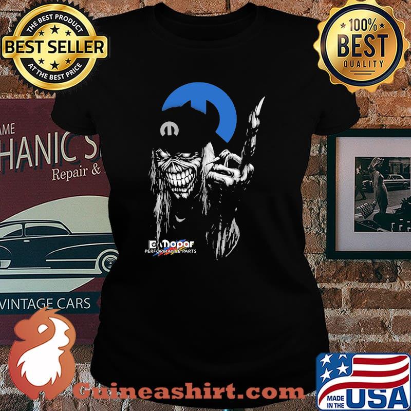 Skull Mopar Performance Cars Logo Shirt Laides tee