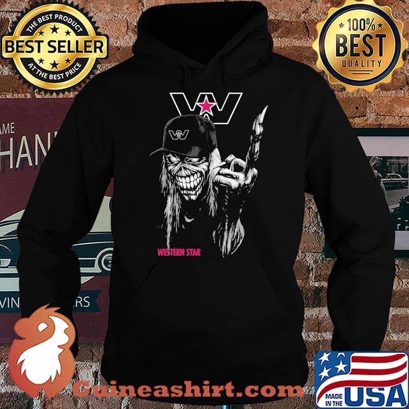 Skull Western Star Truck Logo Shirt Hoodie