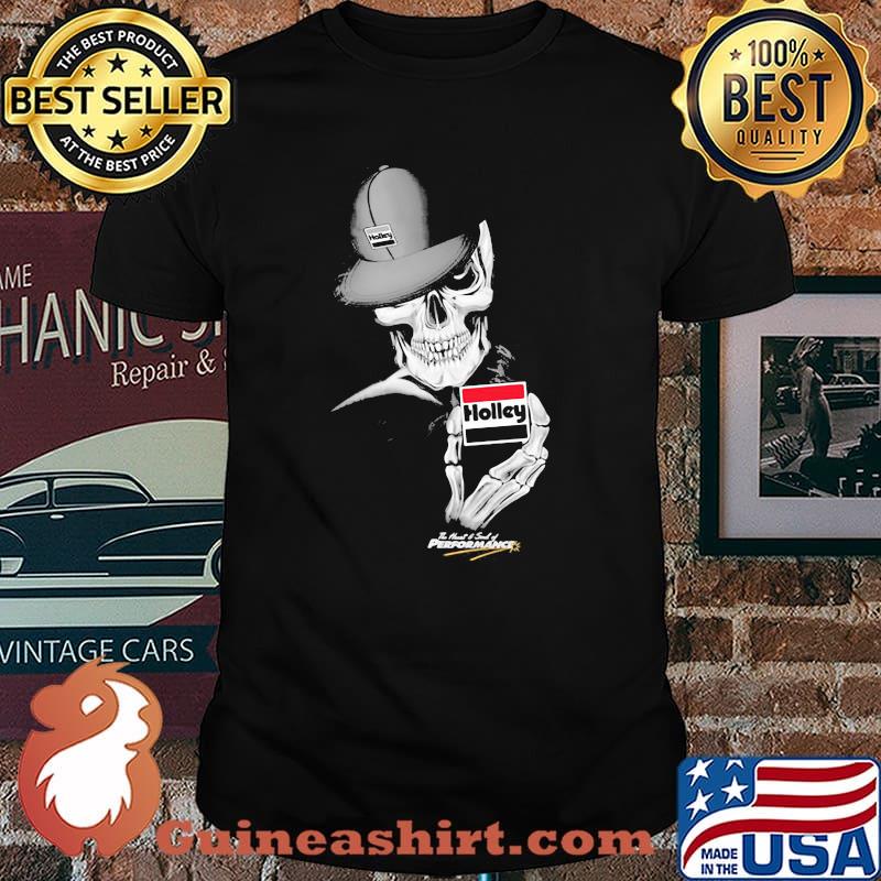 Skull With Holley Performance Logo Shirt