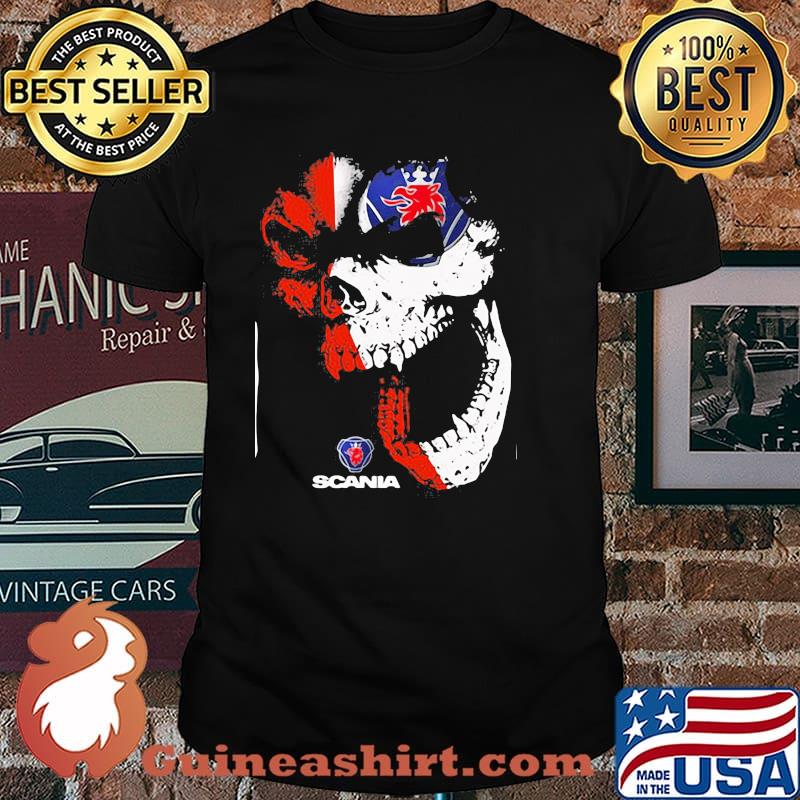 Skull With Scania Logo Shirt