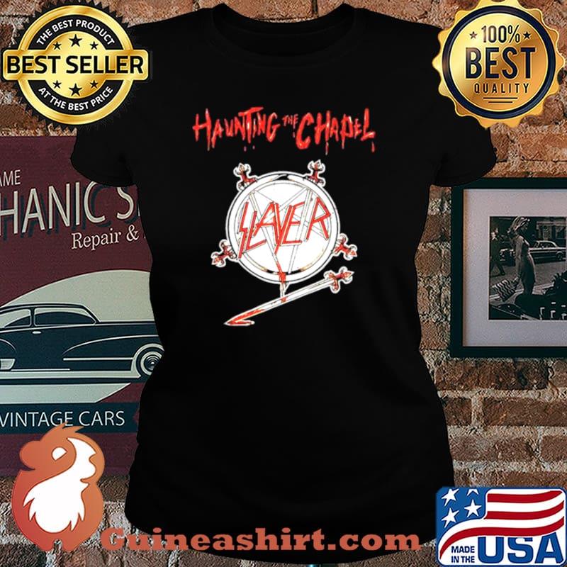 Slayer Haunting The Chapel Shirt Laides tee