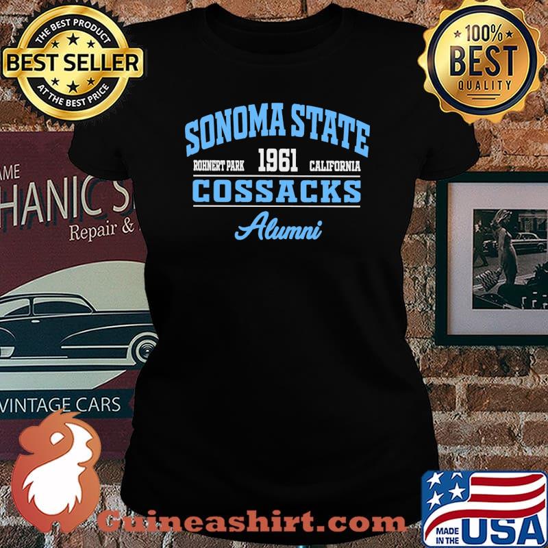 Sonoma State Cossacks Alumni 1961 Shirt Laides tee