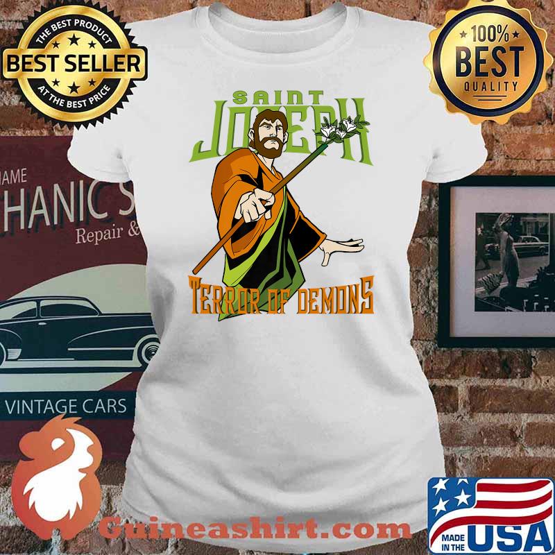 St Joseph Terror of Demons Consecration 2021 Catholic Saint Premium Shirt Ladies tee