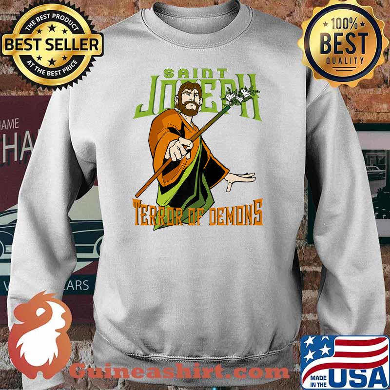 St Joseph Terror of Demons Consecration 2021 Catholic Saint Premium Shirt Sweater