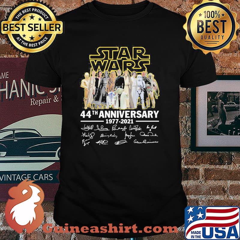 Star Wars 44th Anniversary 1977 2021 Signature Shirt