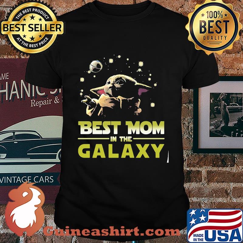 Star Wars Baby Yoda Best Mom In The Galaxy Shirt