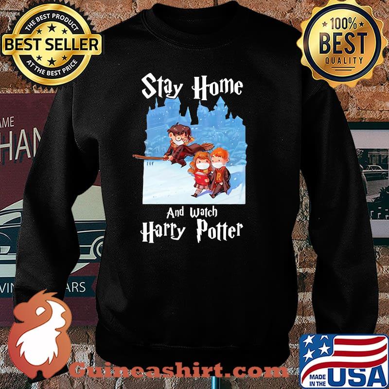 Stay Home And Watch Harry Potter Covid Shirt Sweater
