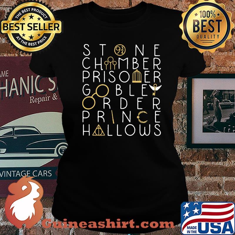 Stone Chimber Prisoner Goblet Order Prince Hallows Shirt Laides tee