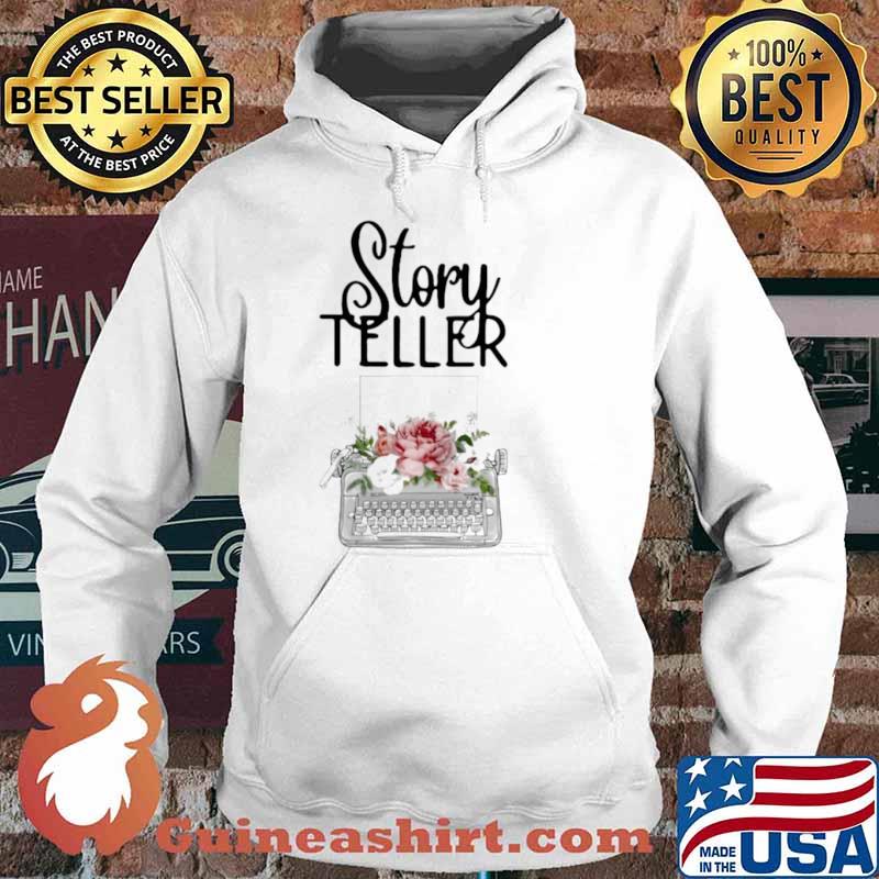 Story Teller Flower Shirt Hoodie