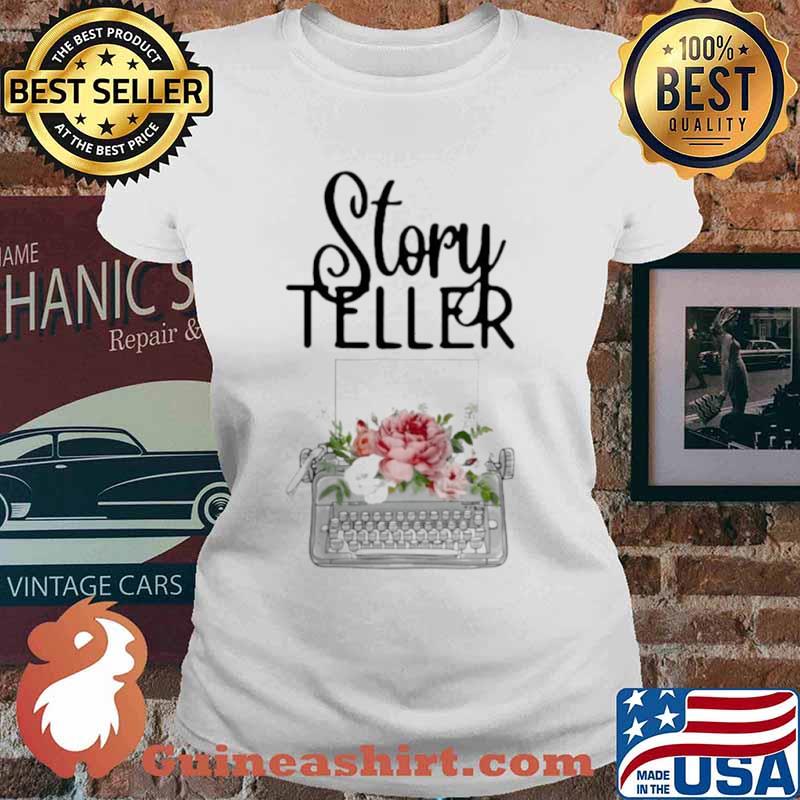 Story Teller Flower Shirt Ladies tee