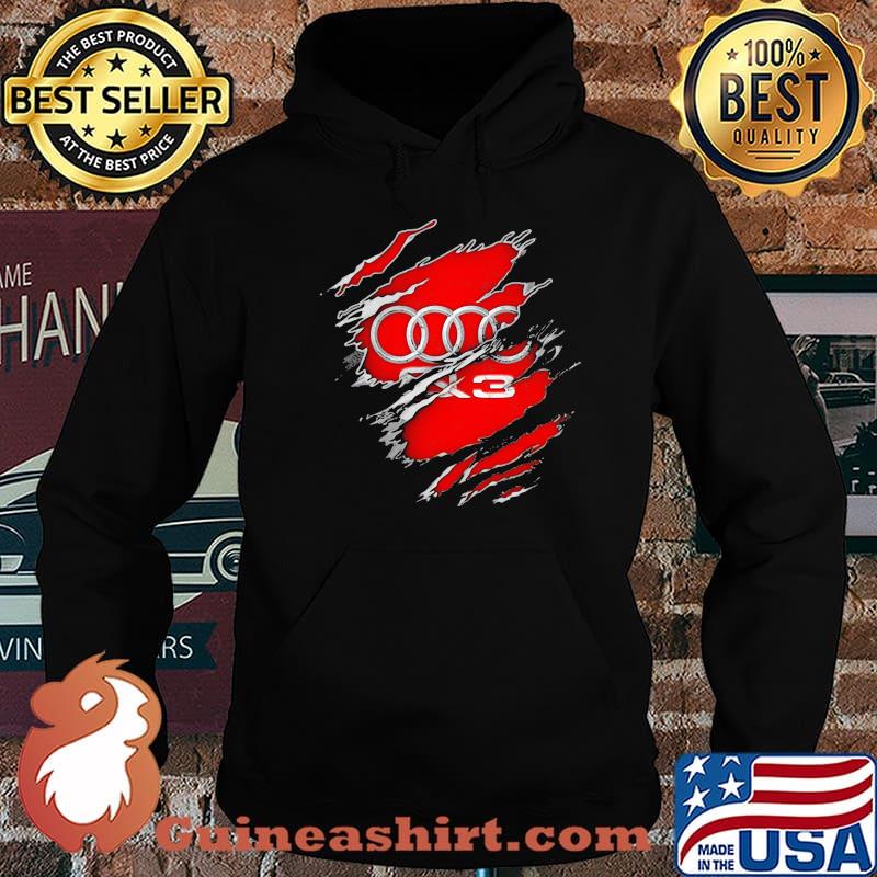 Superhero With Audi Q13 Logo Shirt Hoodie