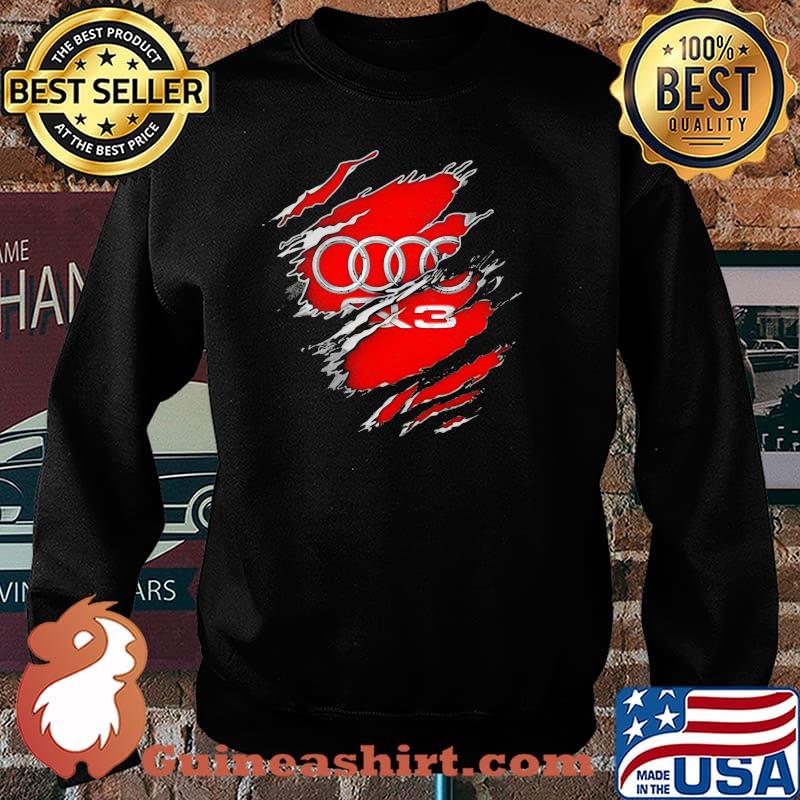 Superhero With Audi Q13 Logo Shirt Sweater