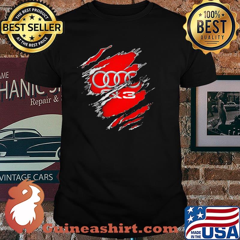 Superhero With Audi Q13 Logo Shirt