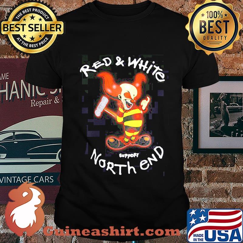 Support 81 Clown Red & White Shirt