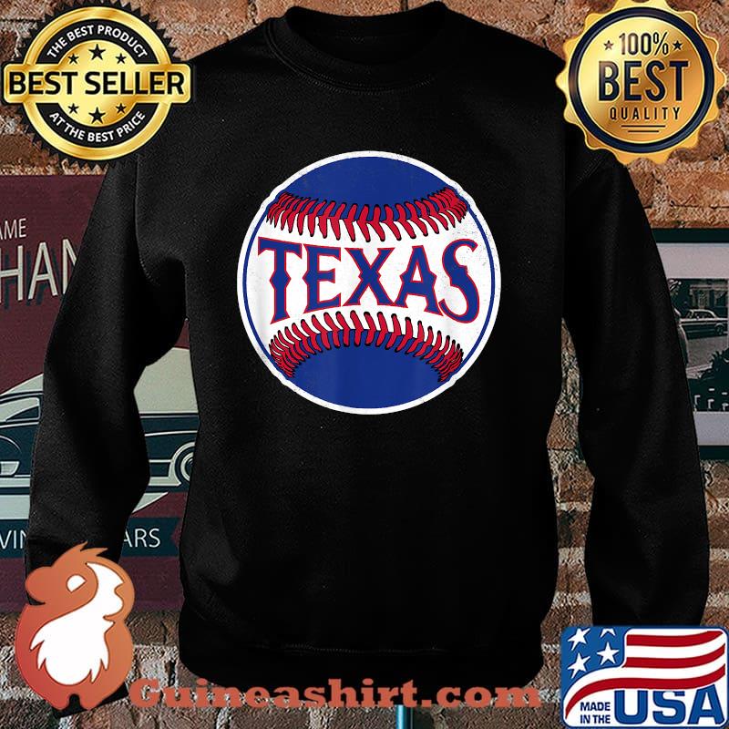 Texas Baseball TX Vintage Shirt Sweater