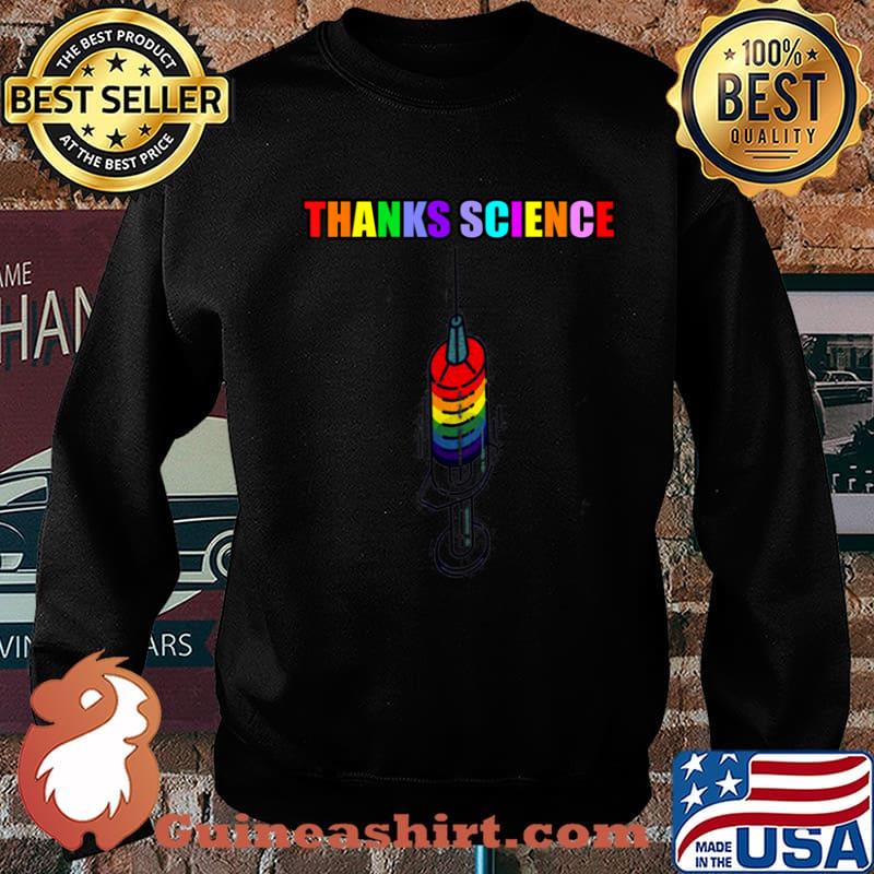 Thanks Science Pro Vaccine vaccination retro vintage Shirt Sweater
