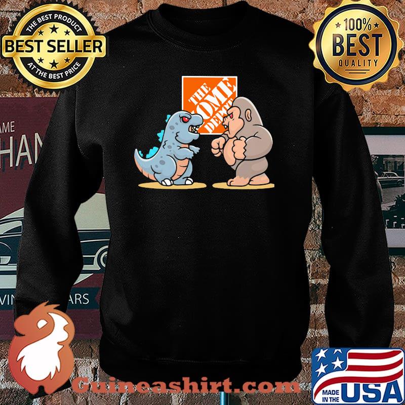 The Home Depot Baby Kong And Baby Godzilla Shirt Sweater