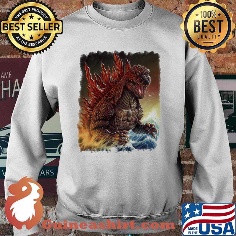 The Monster Team Big Fan Godzilla Shirt Sweater