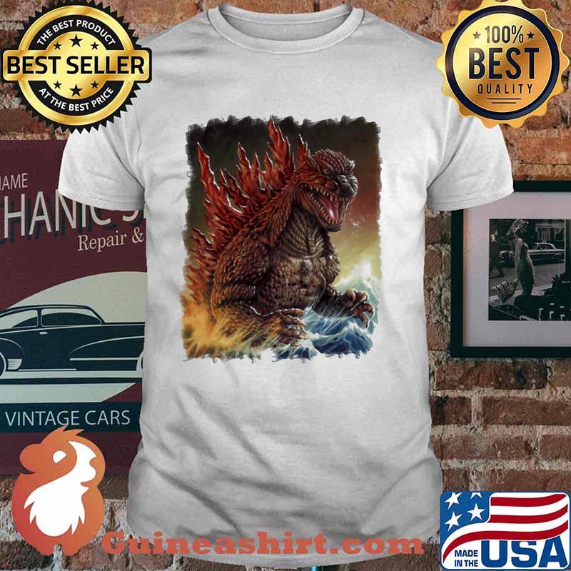 The Monster Team Big Fan Godzilla Shirt