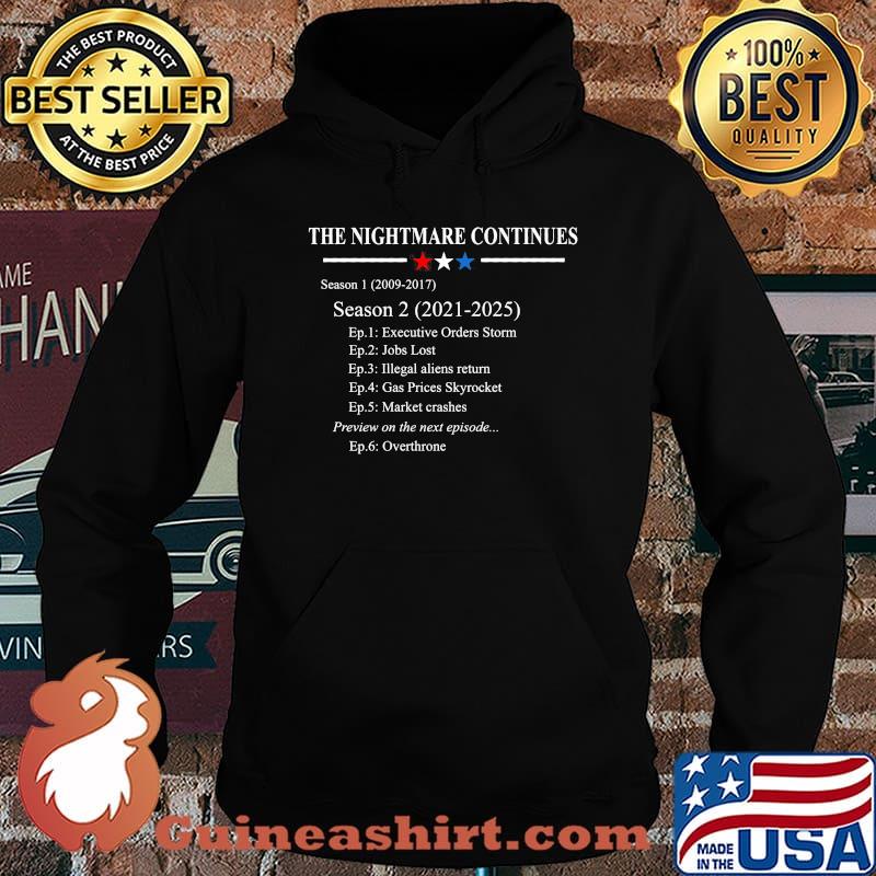 The Nightmare Continues Season 2 2021 2025 Shirt Hoodie