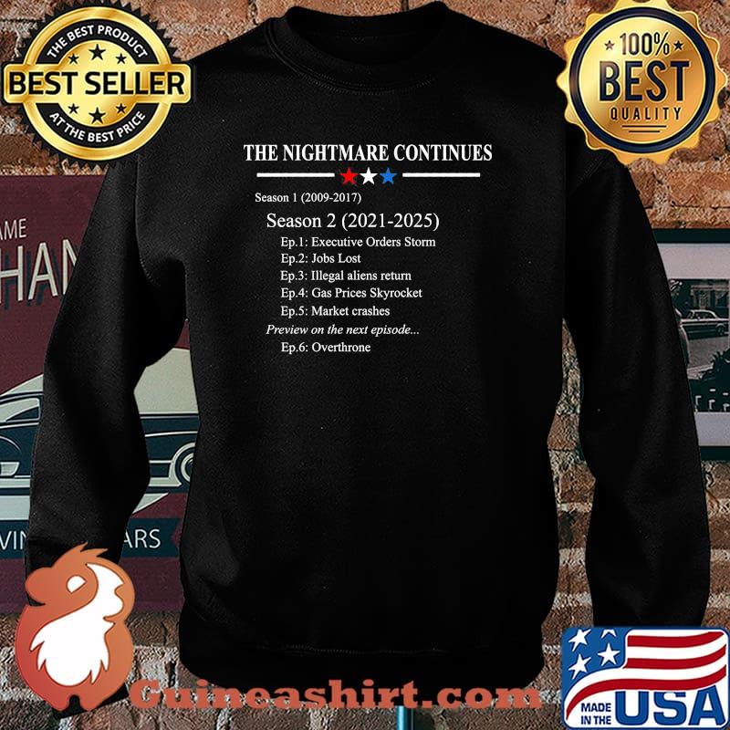 The Nightmare Continues Season 2 2021 2025 Shirt Sweater