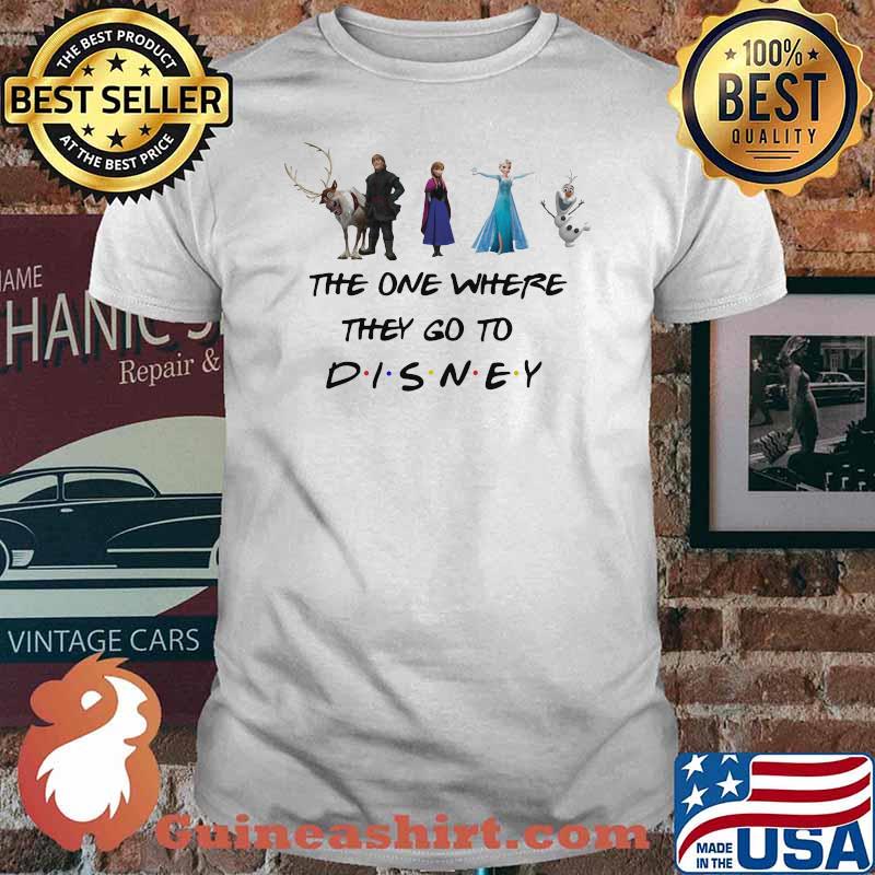 The One Where They Go To Beaty And The Beast Disney Movie Shirt