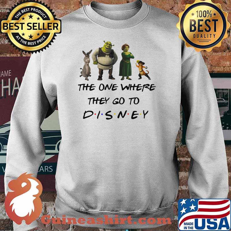 The One Where They Go To Disney Shrek Movie Shirt Sweater
