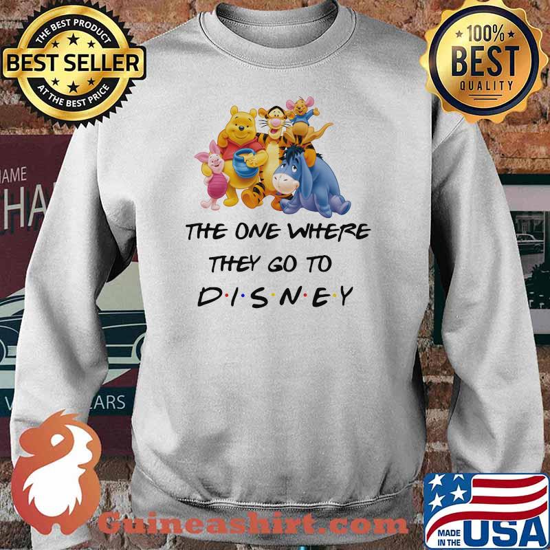 The One Where They Go To Disney Winnie The Pooh Movie Shirt Sweater