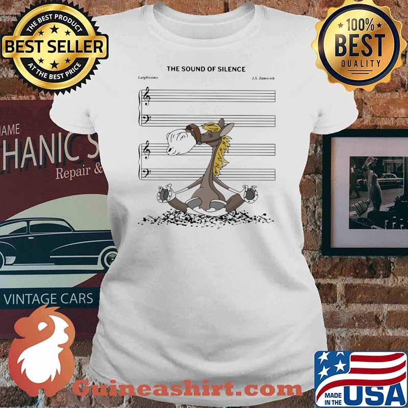 The Sound Of Silence Horse Shirt Ladies tee