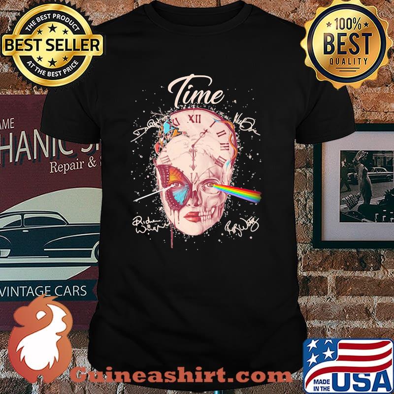 Time Skull Ladies Pink Floyd Signature Shirt