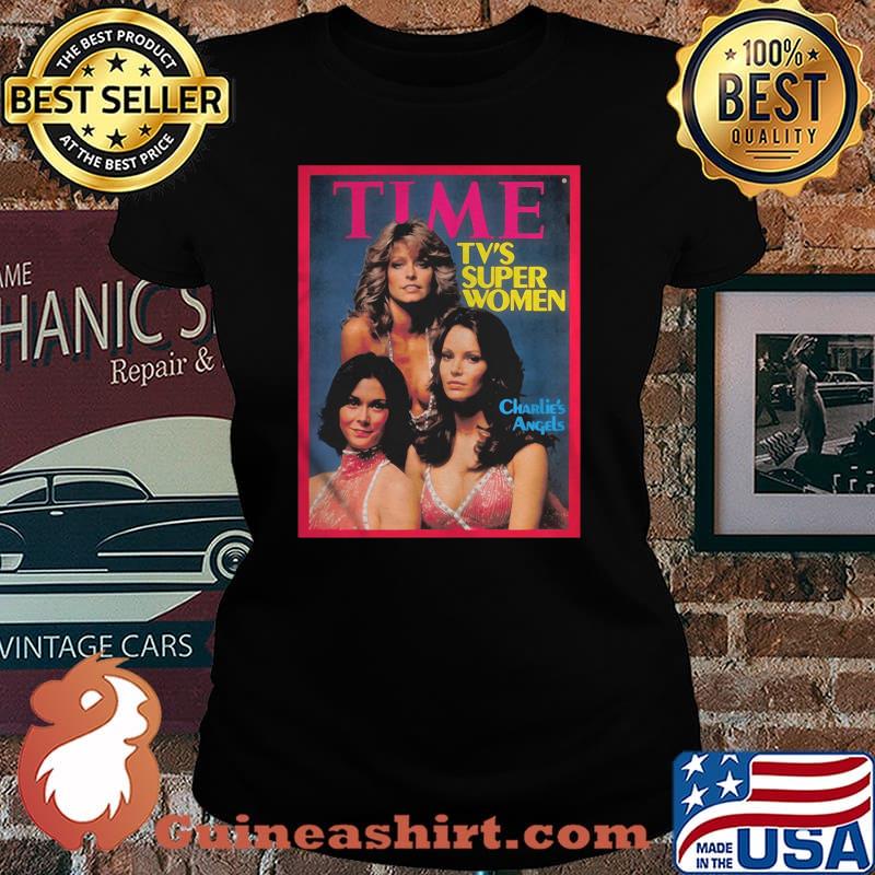 Time Tv’s Super Women Charlie's Angels Shirt Laides tee