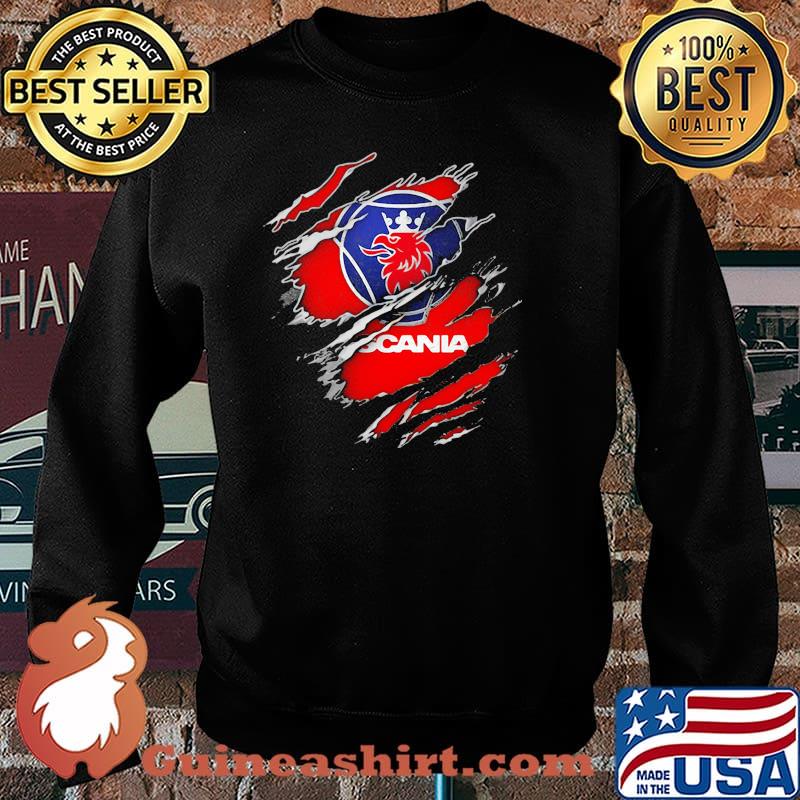 Official Hero With Scania Logo Shirt Sweater