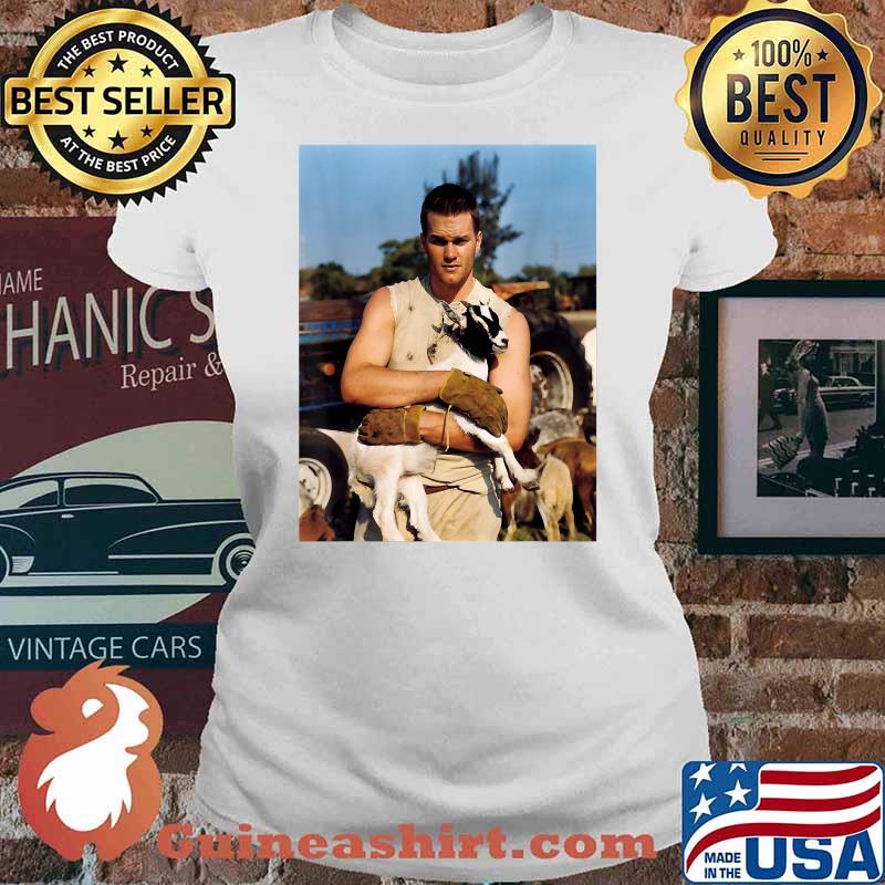 Tom Funny Bradys Goat Shirt Ladies tee