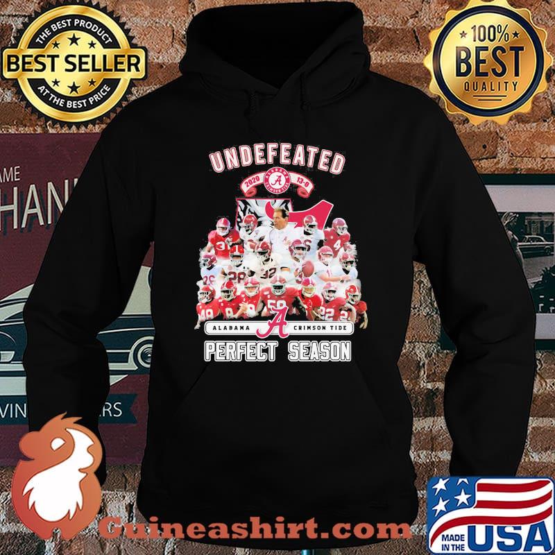 Undefeated Alabama Crimson Tide Perfect Season Shirt Hoodie