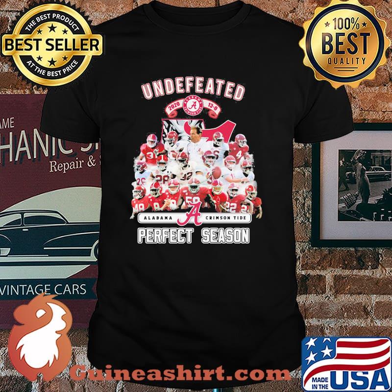 Undefeated Alabama Crimson Tide Perfect Season Shirt
