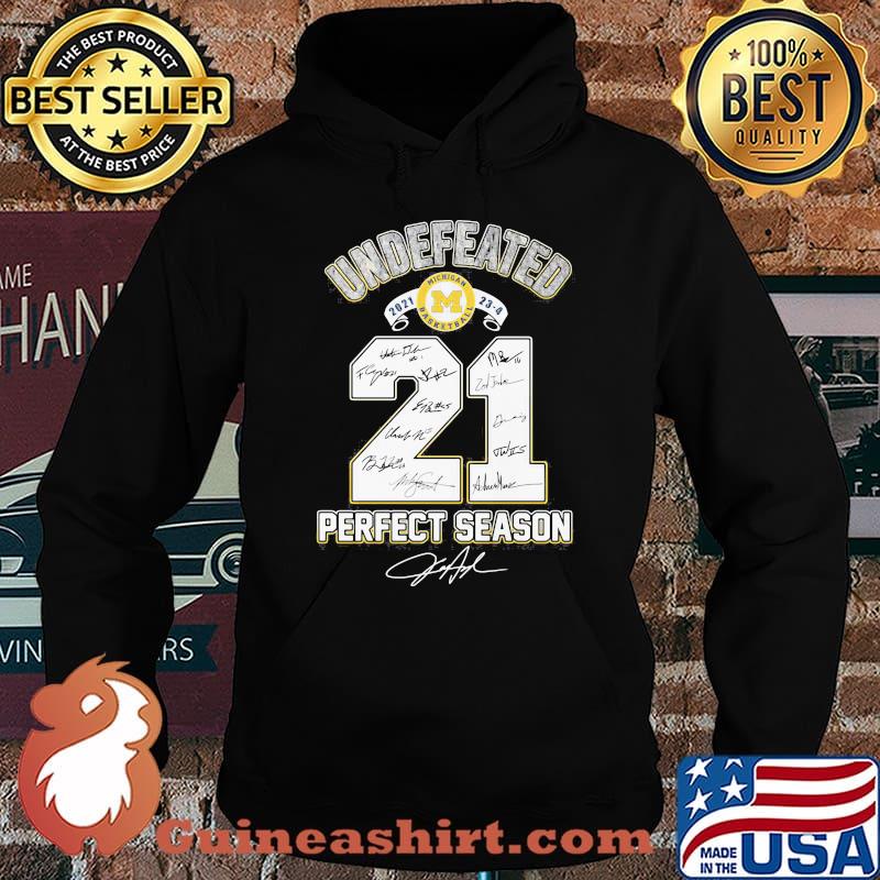 Undefeated Michigan Basketball Perfect Season Shirt Hoodie
