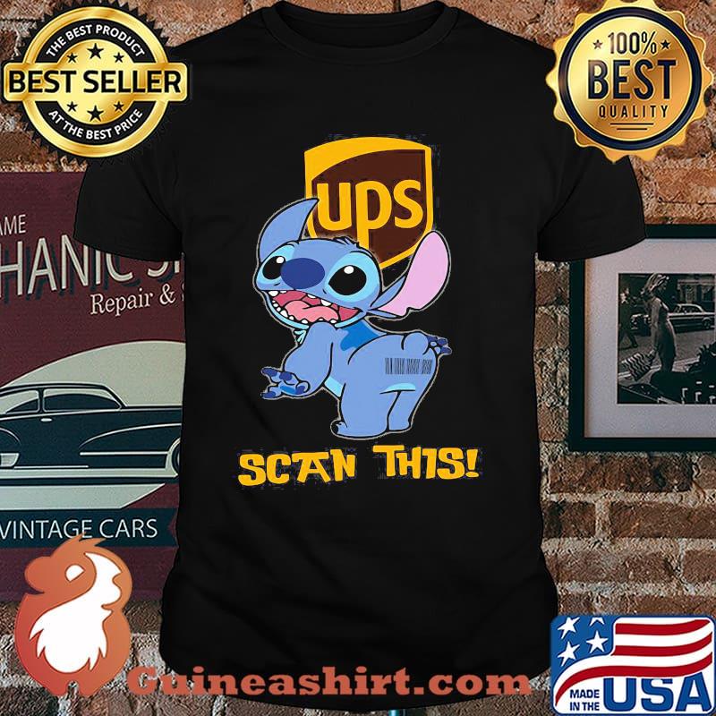 United Parcel Service of America Logo Ups Scan This Stitch Shirt