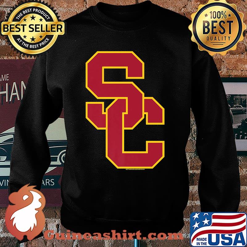 University of Southern California NCAA USC Lockup Logo Shirt Sweater