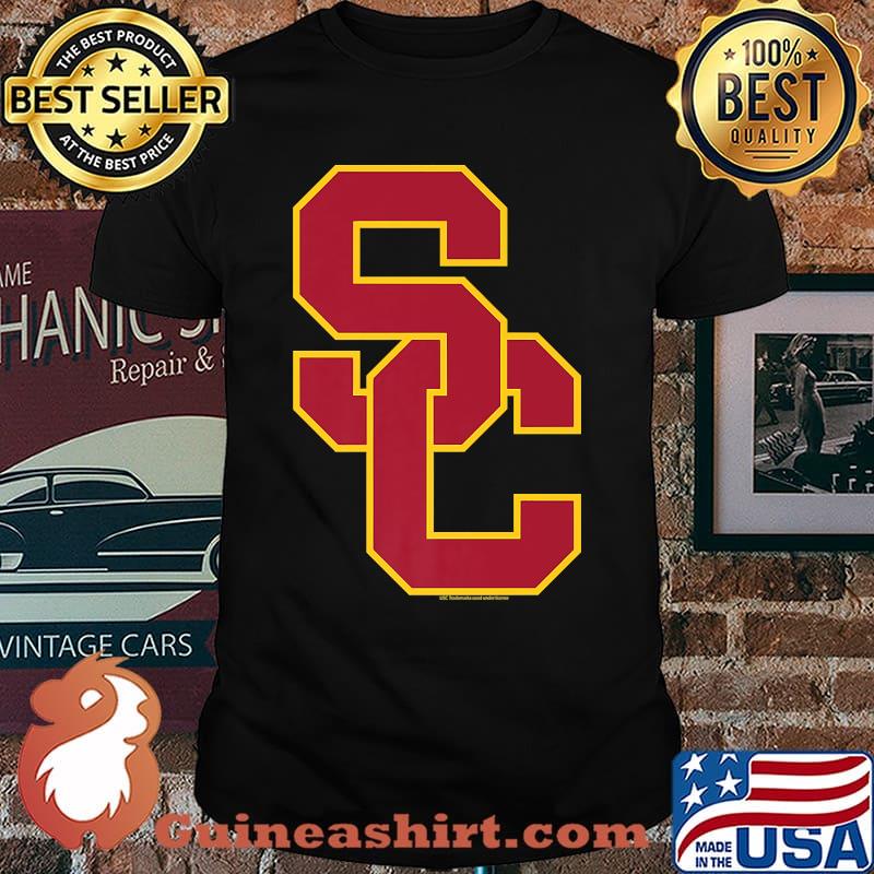 University of Southern California NCAA USC Lockup Logo Shirt