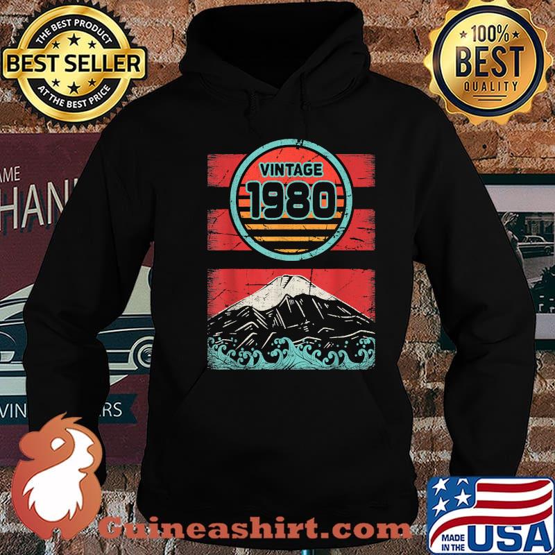 Vintage 1980 Sunset 41st Birthday 41 Years Old Shirt Hoodie
